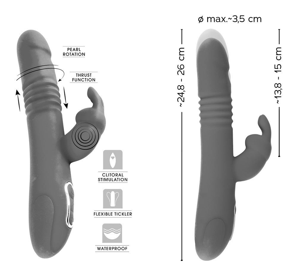 Thrusting Rabbit Vibrator