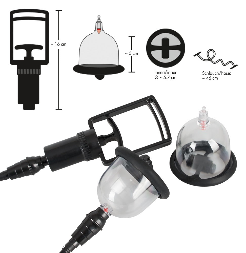 Vibrerande Nipple Cups