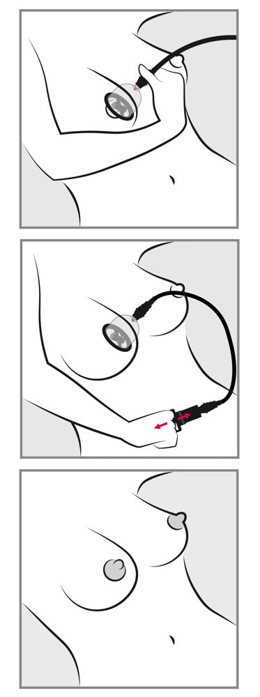 Vibrerande Nipple Cups