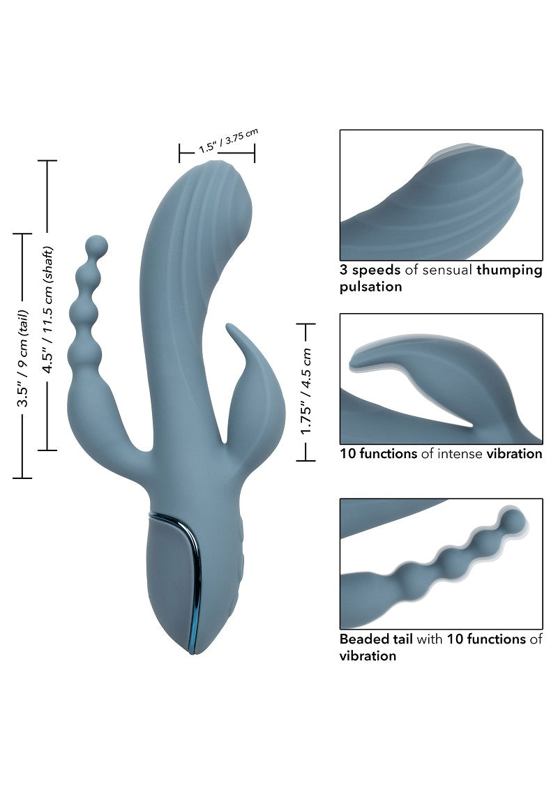 Triple Ecstasy Vibrator