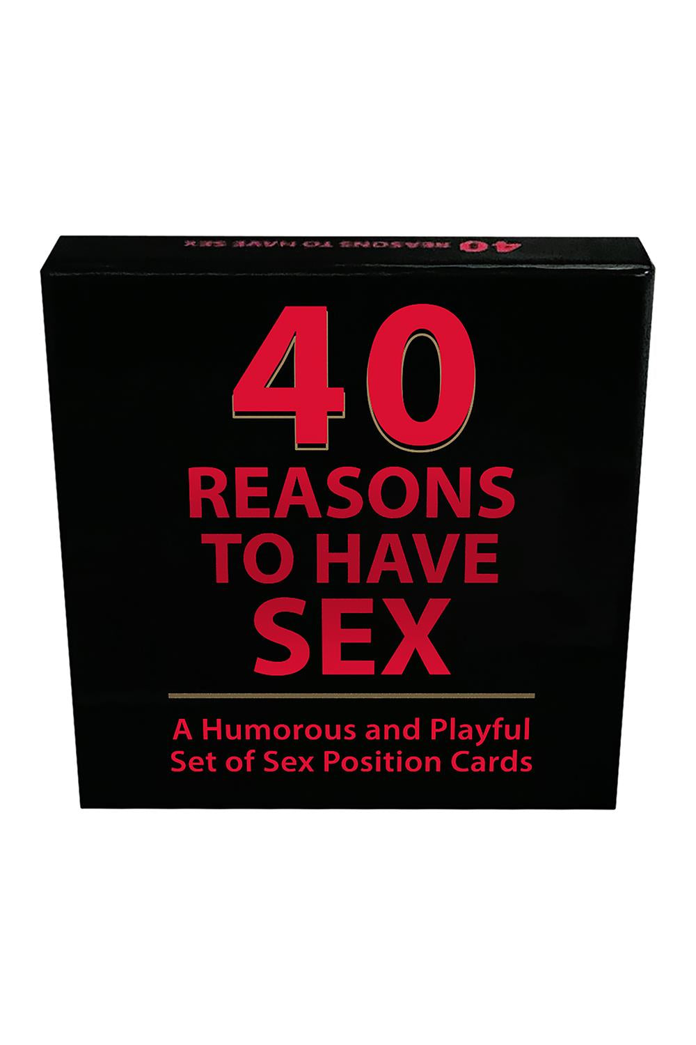 40 Reasons To Have Sex – Parspel med Humor & Passion
