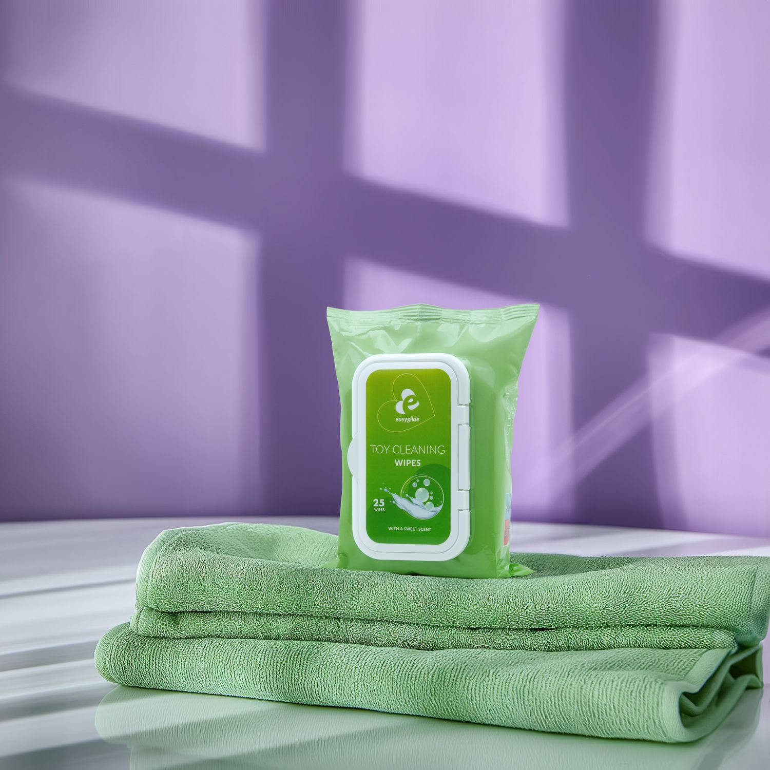 EasyGlide lelujen puhdistuspyyhkeet