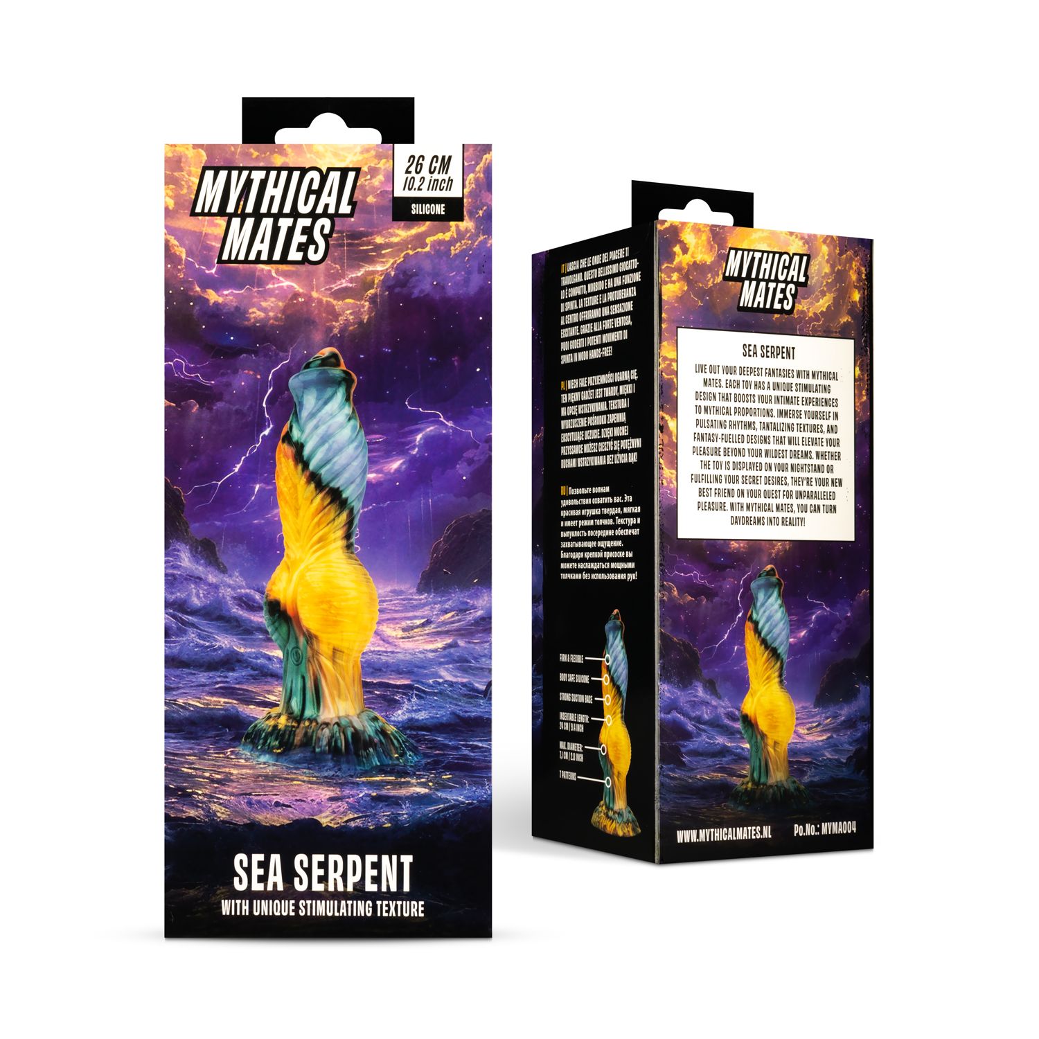 Mythical Mates Sea Serpent – Thrusting Monsterdildo 26 cm