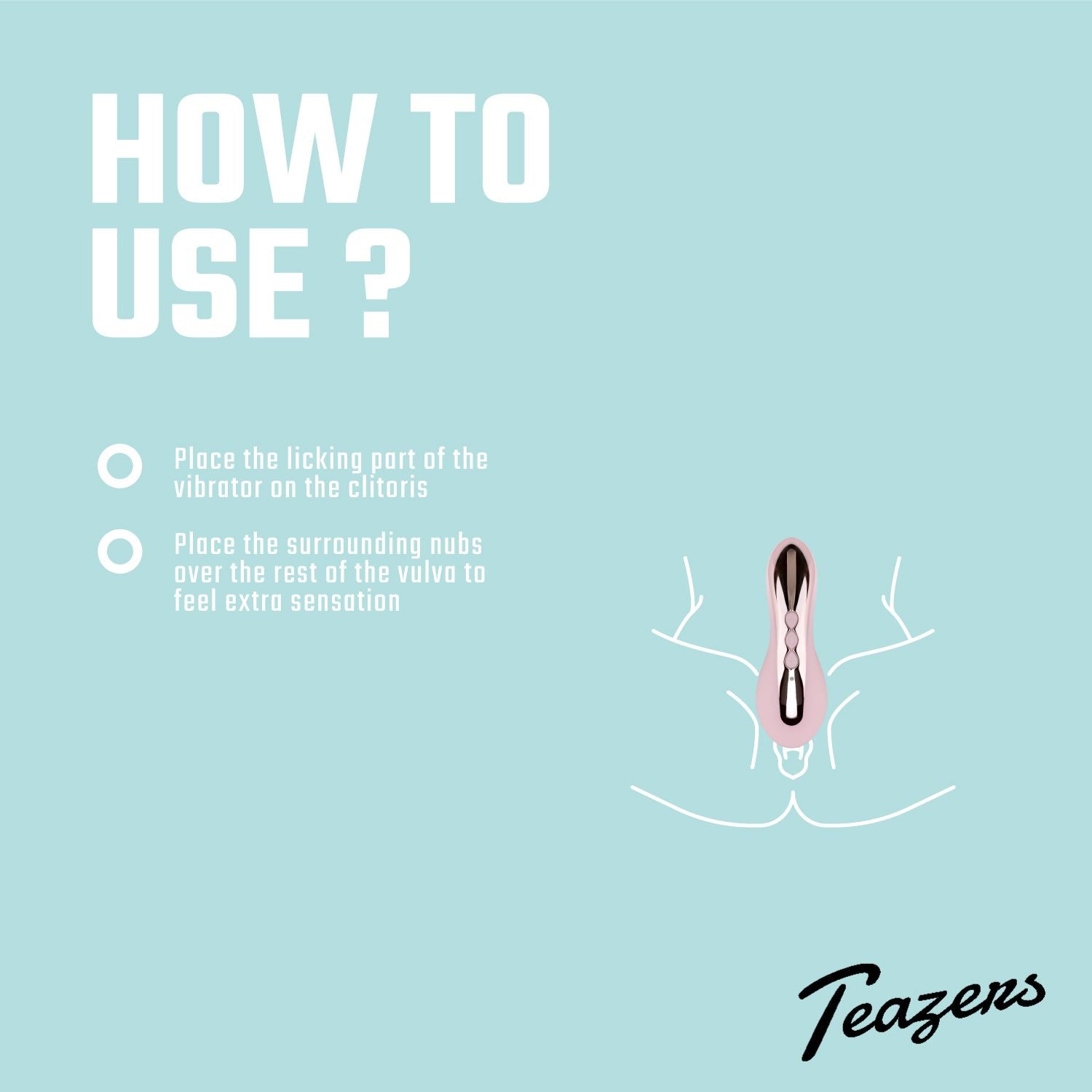 Klitoriksen stimulaattori kielellä