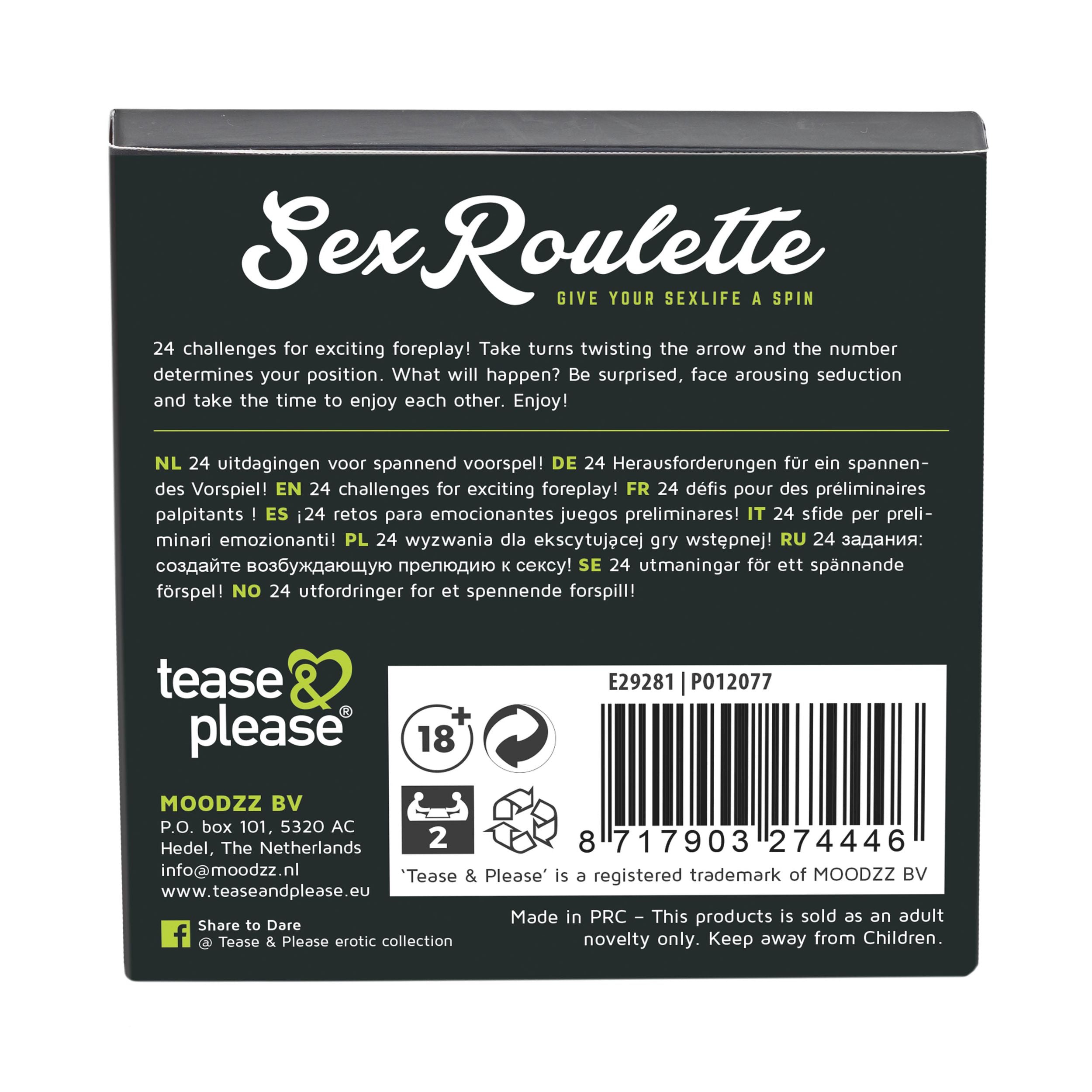 Sexspel Roulette Foreplay