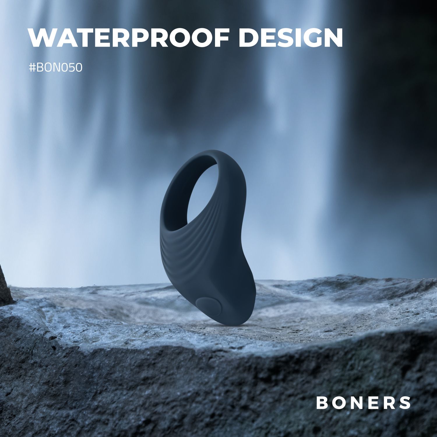 Boners Silikonring med Kraftig Vibration