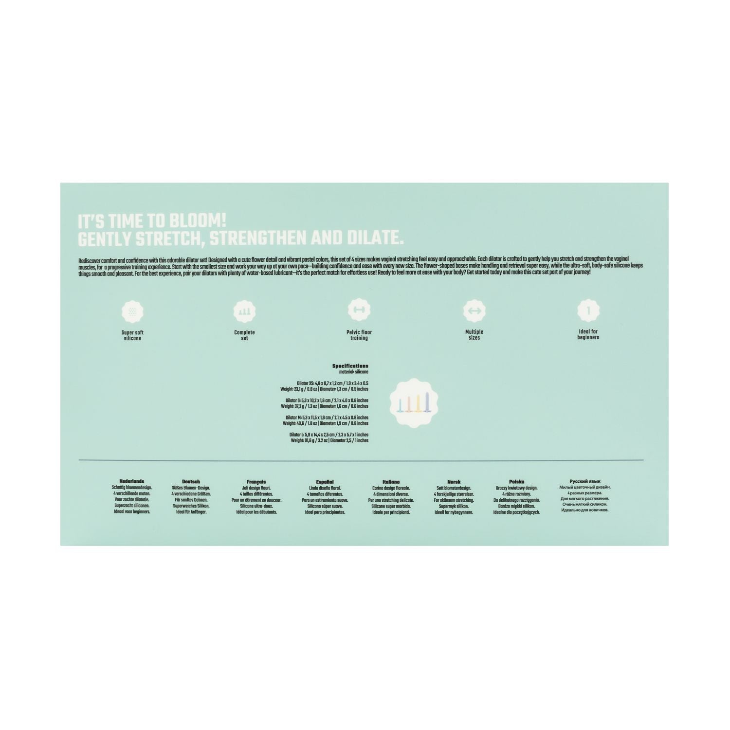 Teazers Vaginal Dilator Kit – 4-delar