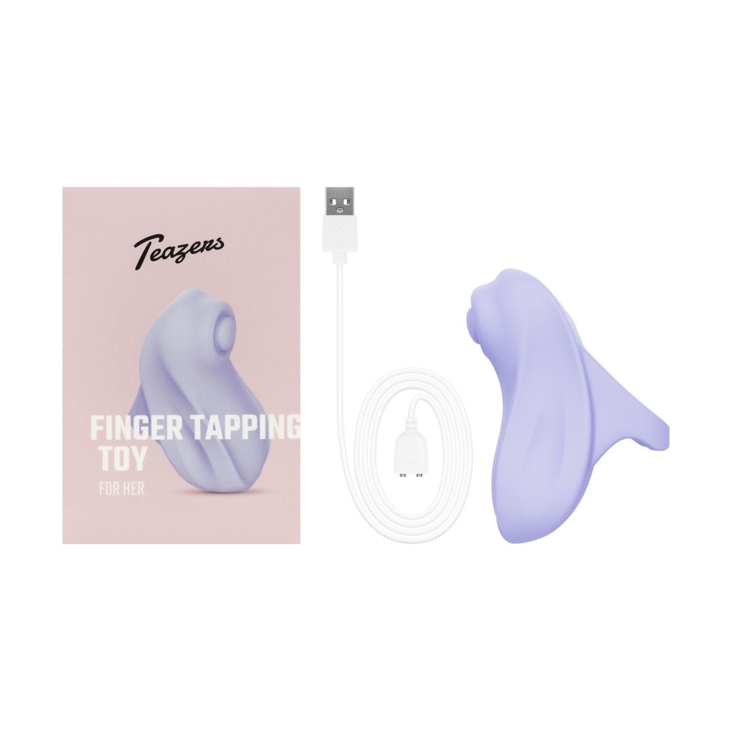 Teazers Finger Tapping Vibrator – Lila