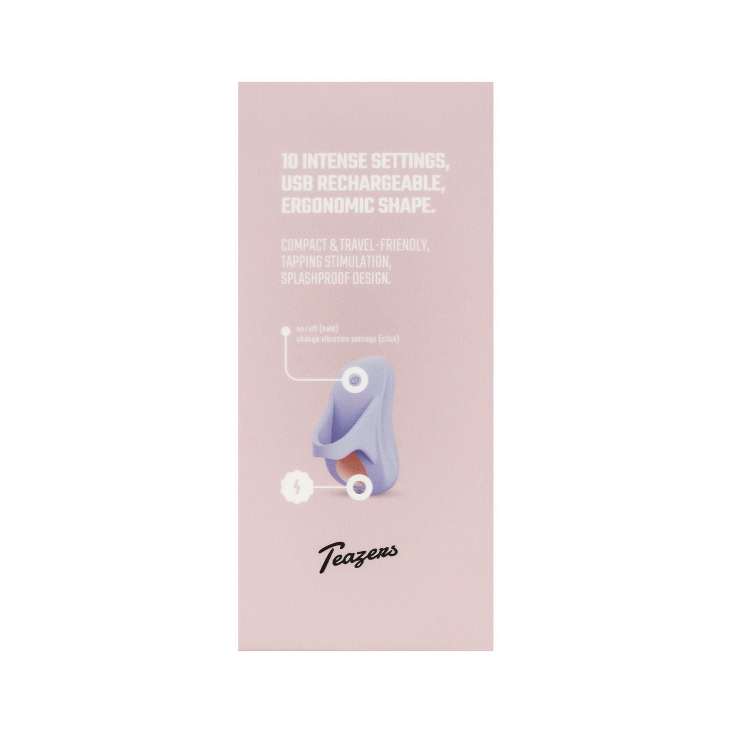 Teazers Finger Tapping Vibrator – Lila