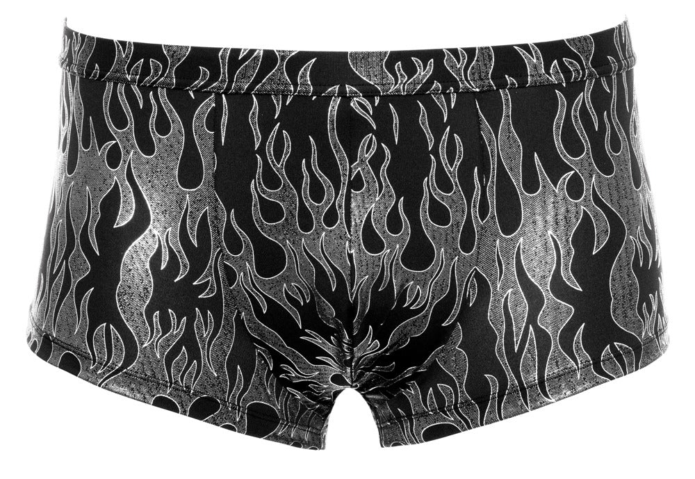 Metallic Boxer Shorts – Svart/Silver