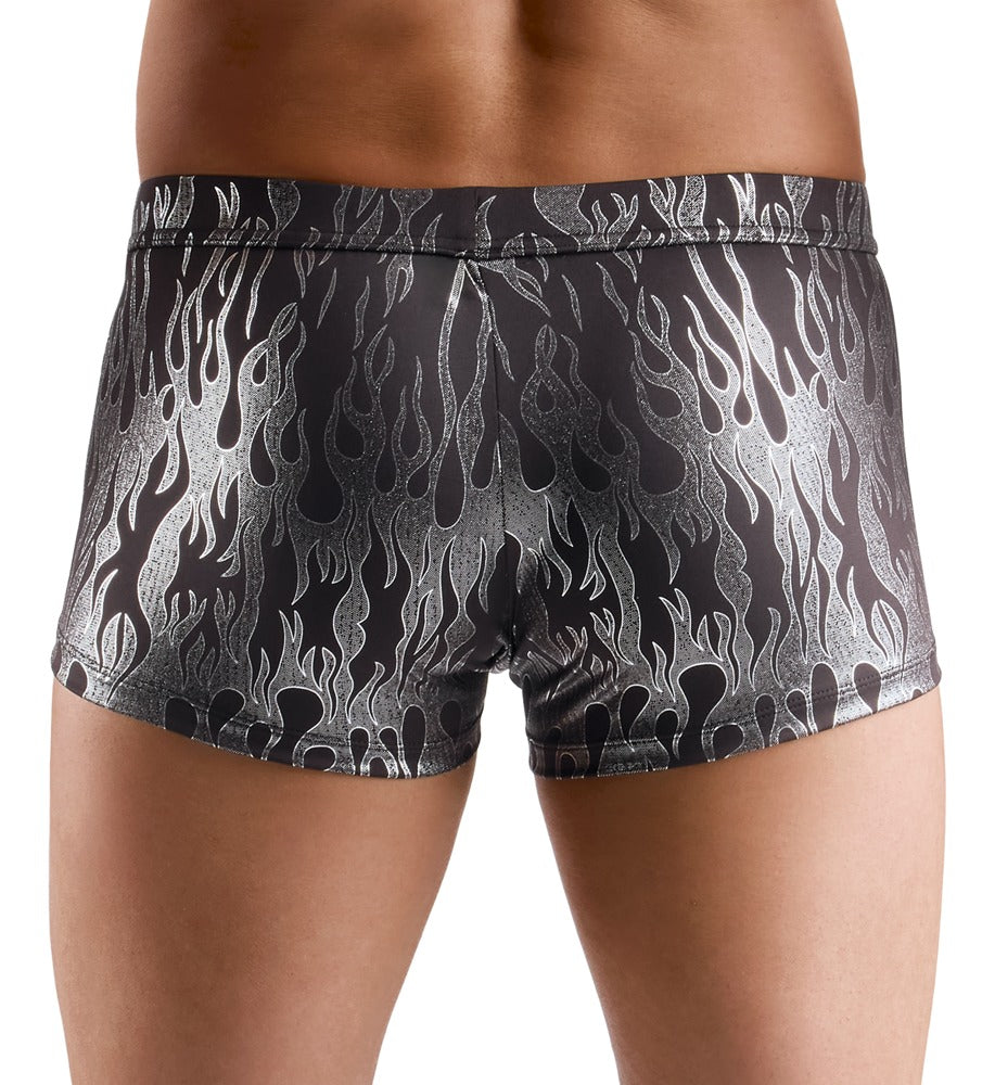 Metallic Boxer Shorts – Svart/Silver