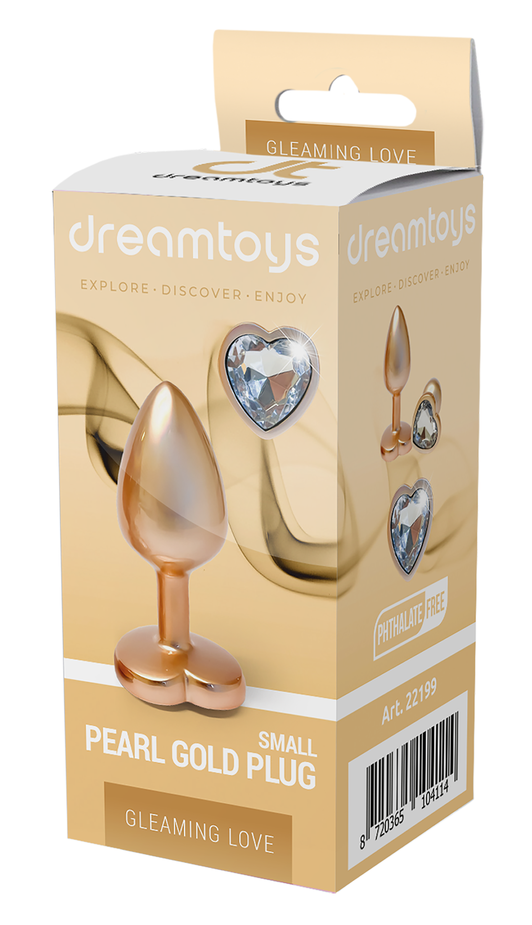 Pearl Plug Gold – Small