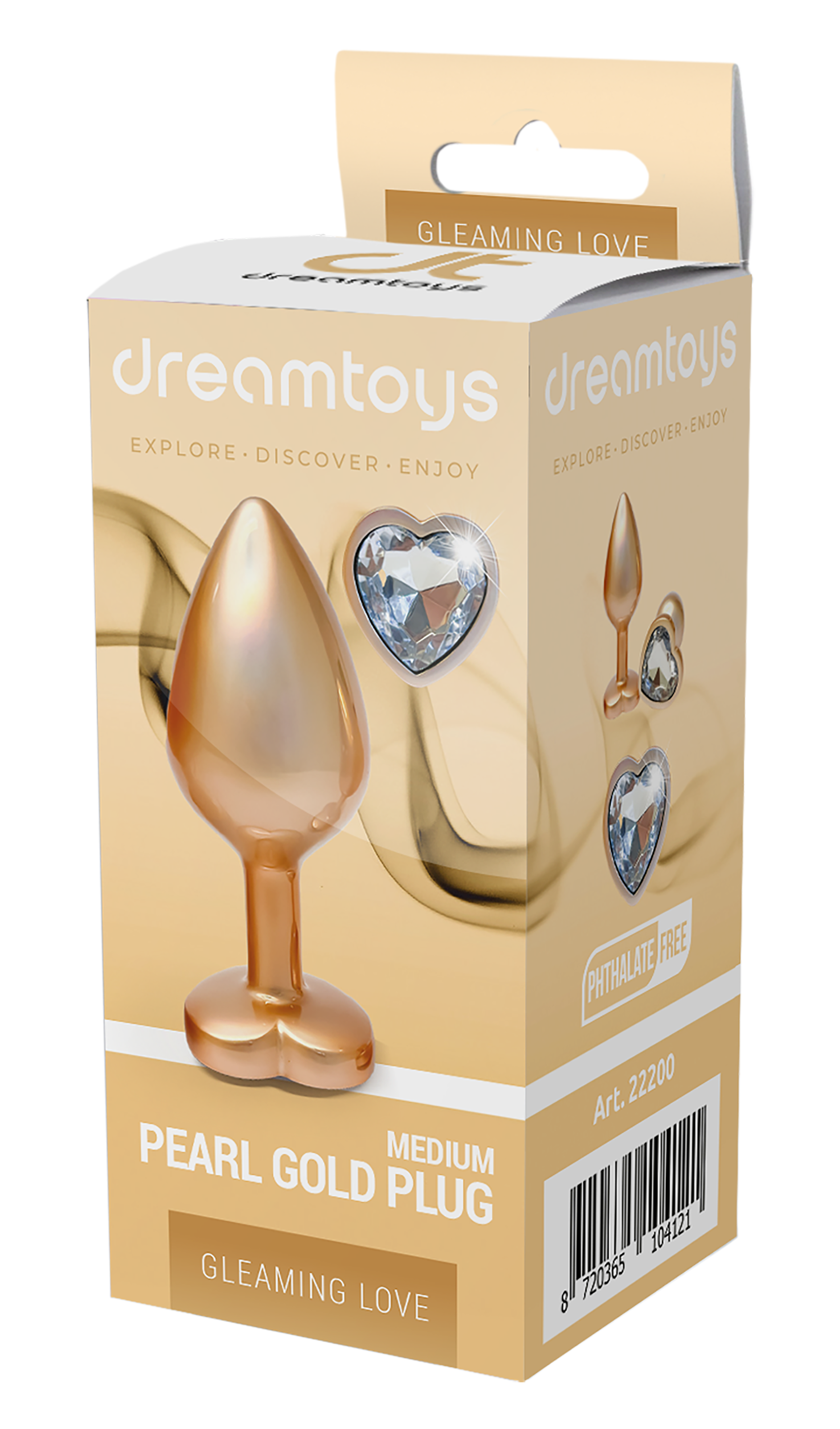 Pearl Plug Gold – Medium