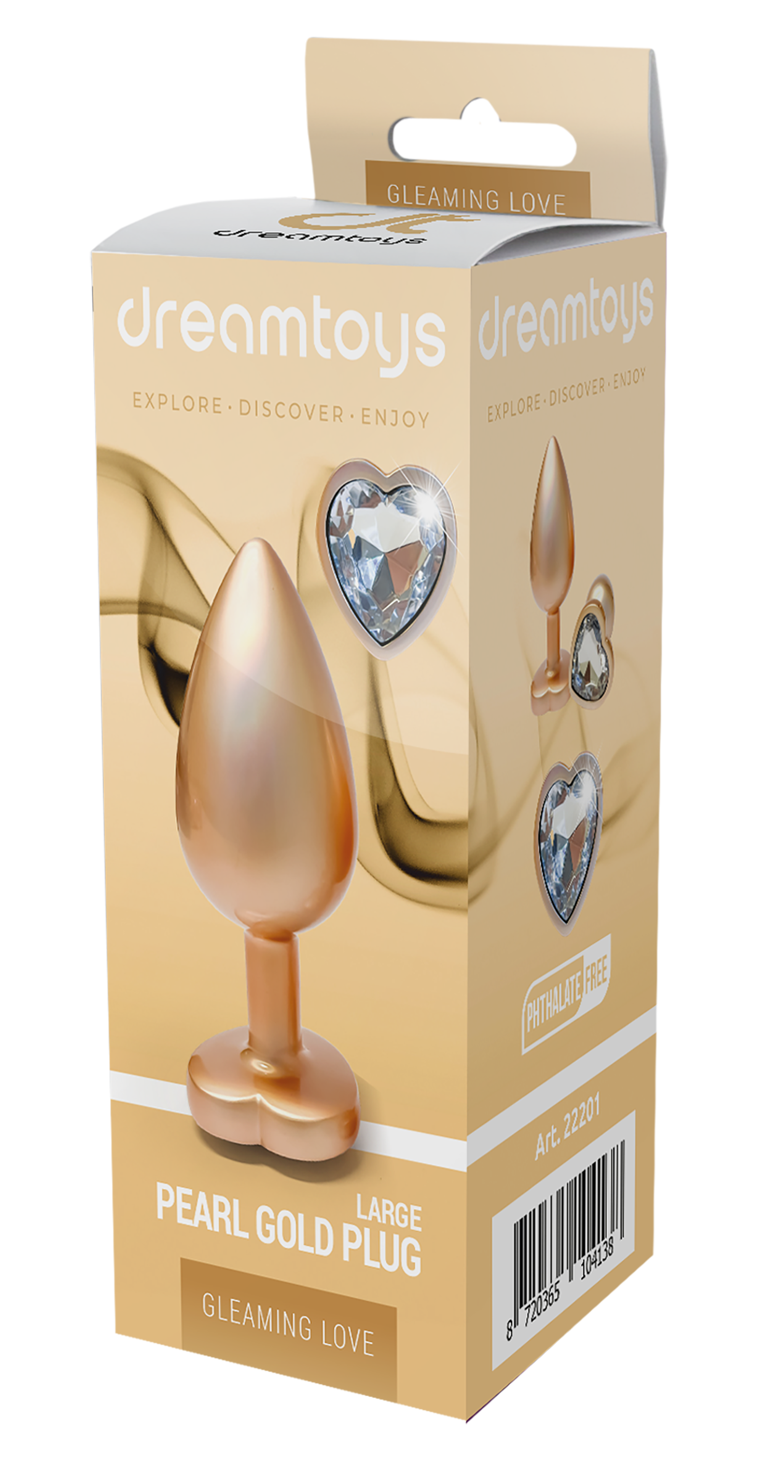 Pearl Plug Gold – Large