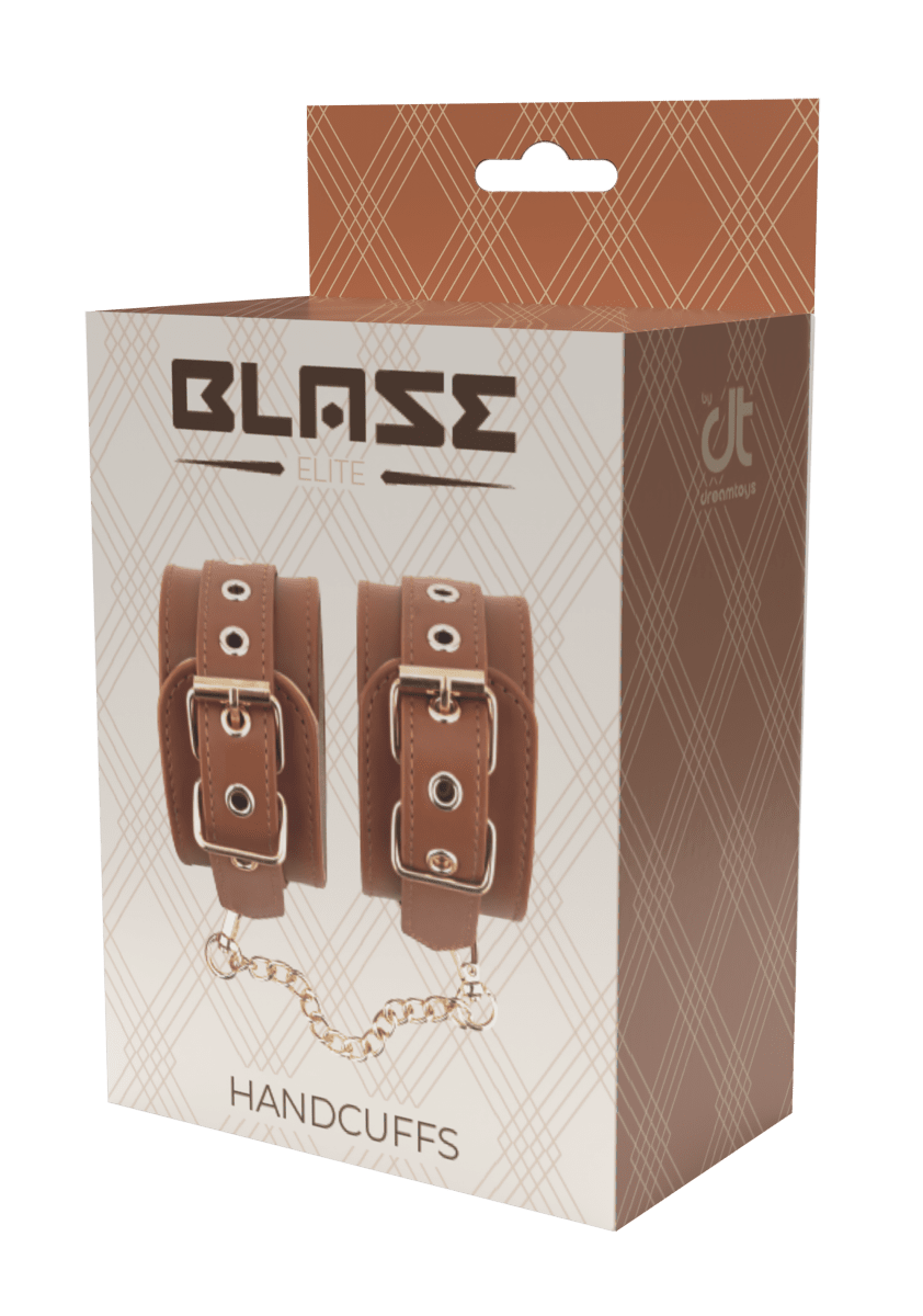 Käsiraudat Vegan Leather Cognac