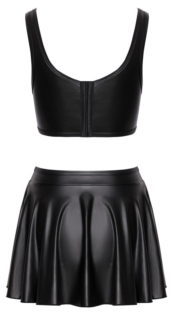 Cottelli PARTY Korsettopp med Kjol – Svart