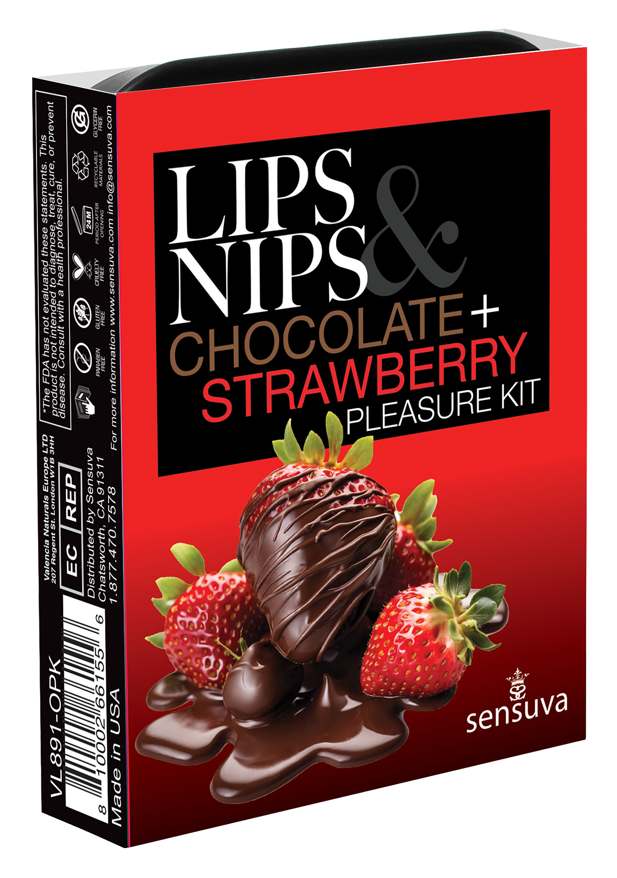Choklad Mint & Strawberry Stimuleringskit