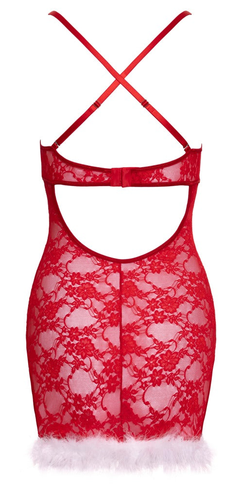 Cottelli X-Mas Chemise – Spettsklänning