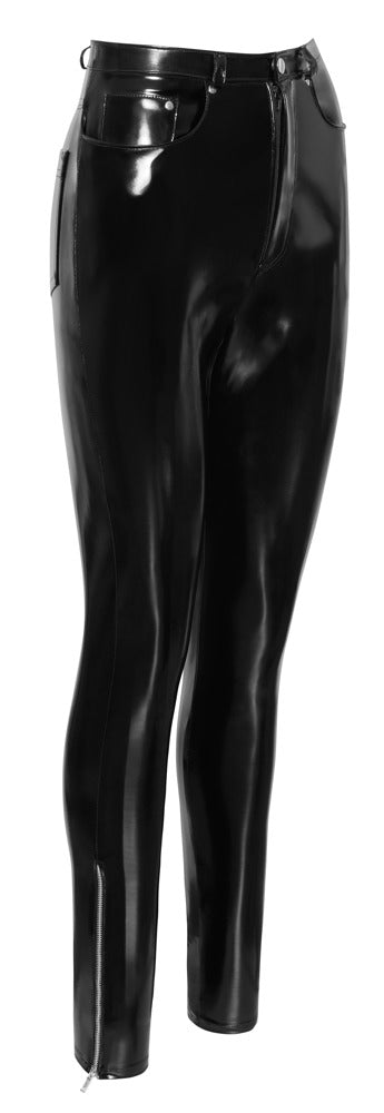 Tight Vinylbyxa Dam – Black Level