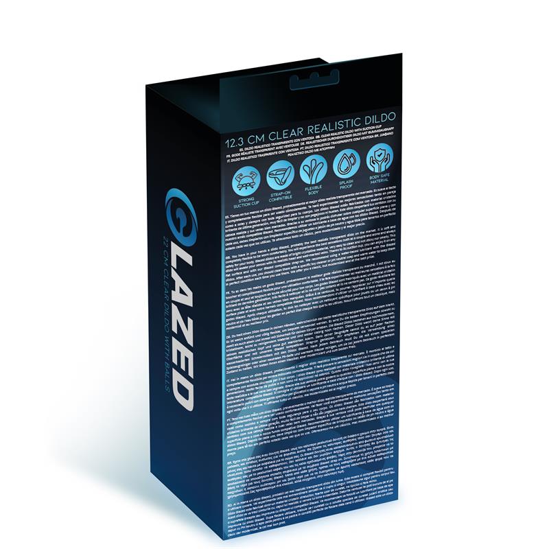 Lasitettu Dildo 12 cm