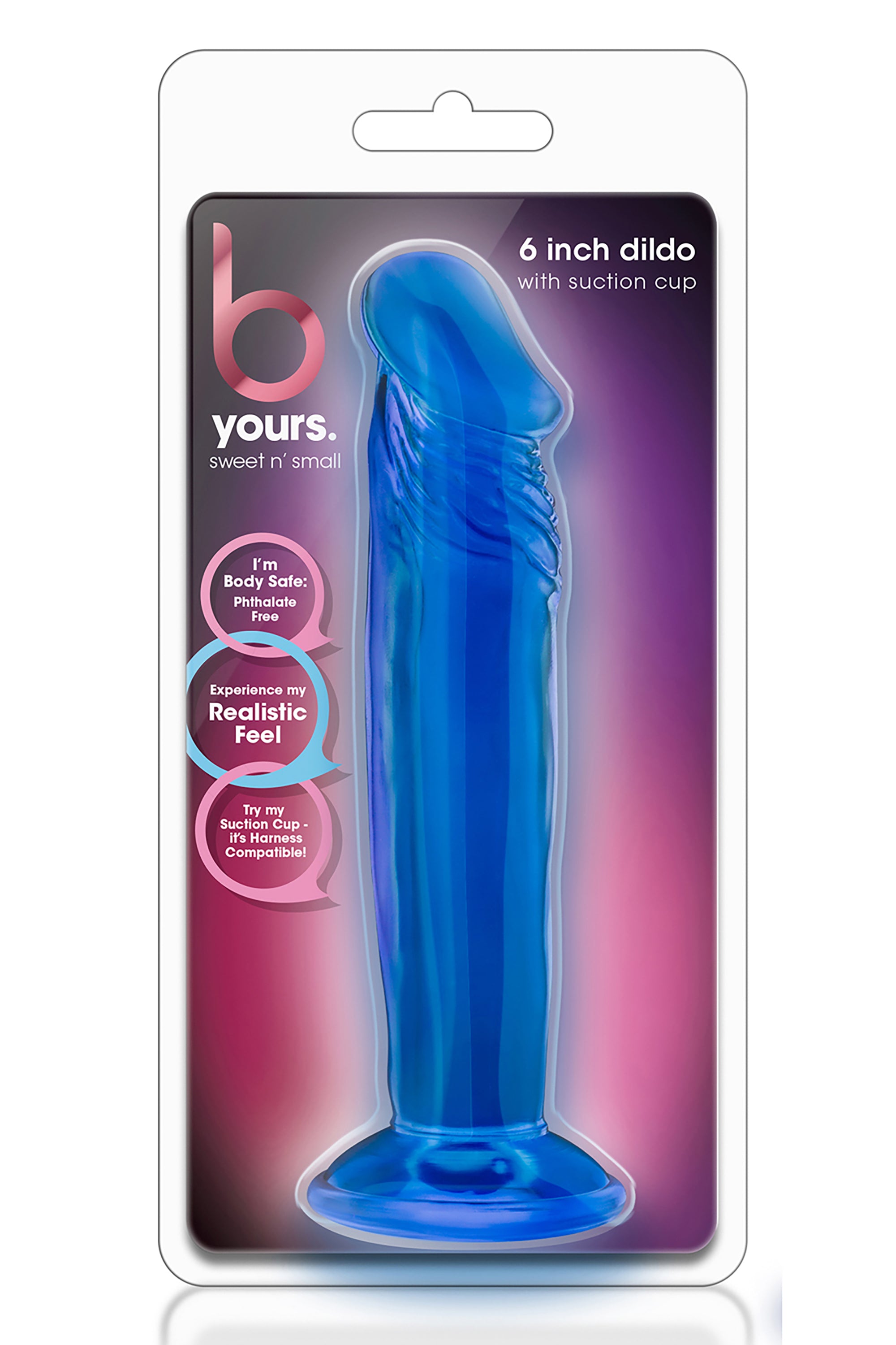 Sweet N’ Small Blå Dildo 16,5 cm