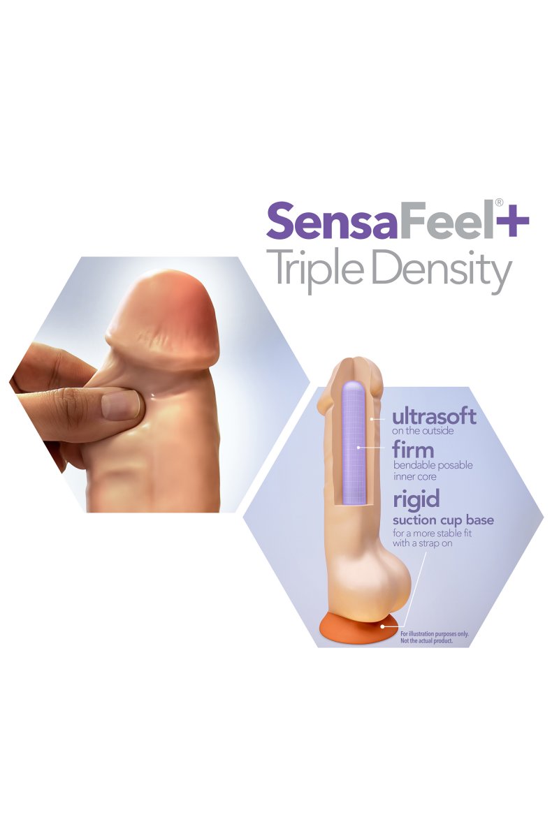 Dr.Skin 22cm paksu pestävä dildo