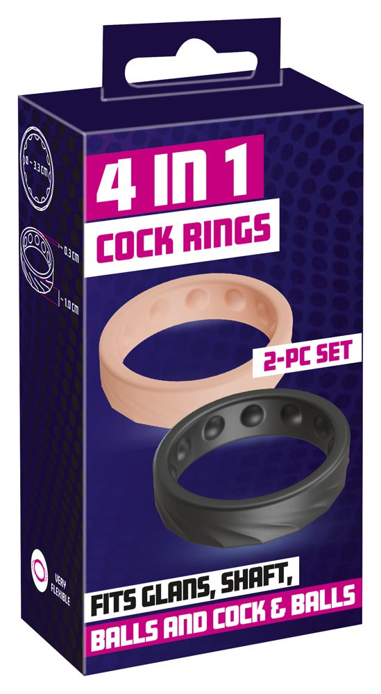4in1 Penisring Set