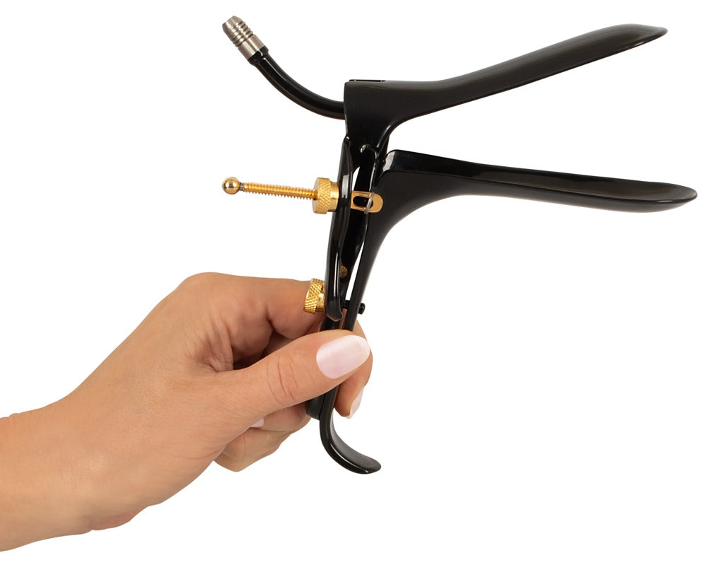 Spekulum med Luft- och Vätskerör