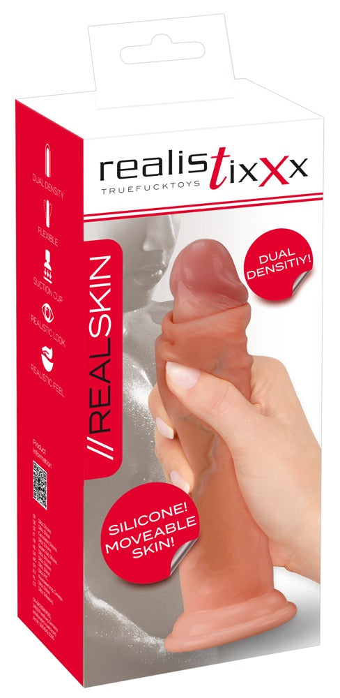 Realistixxx Real Skin – Realistisk Dildo med Sugkopp