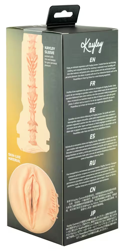 Kiiroo Feel Kayley Gunner Masturbator