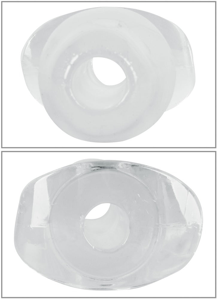 Transparent Analplugg med Tunnel
