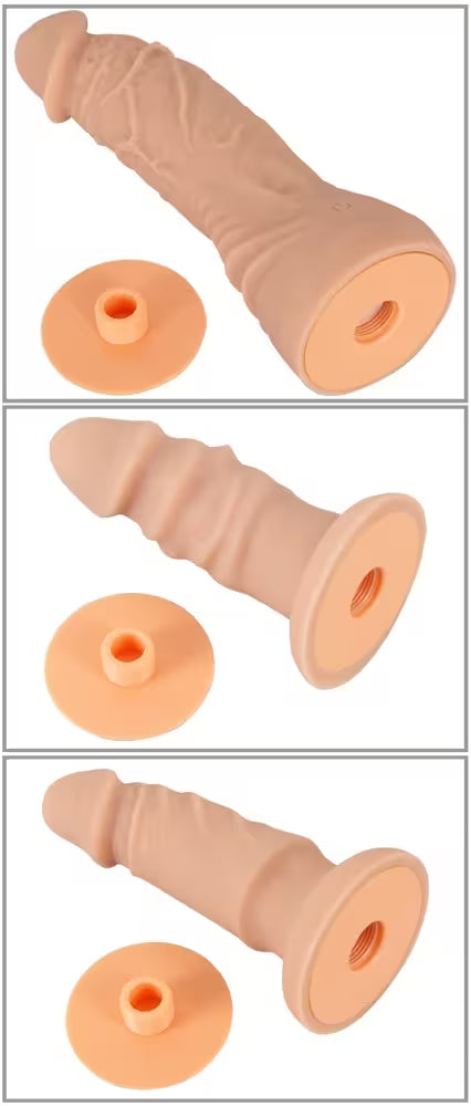 Strap-on set med fjärrstyrd vibrator & dildos