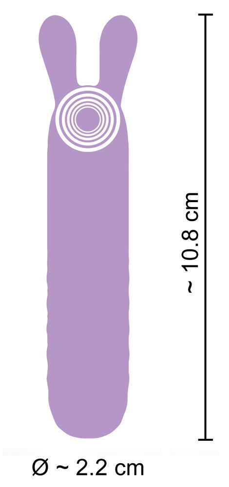 Mini vibraattorisöpöt korvilla