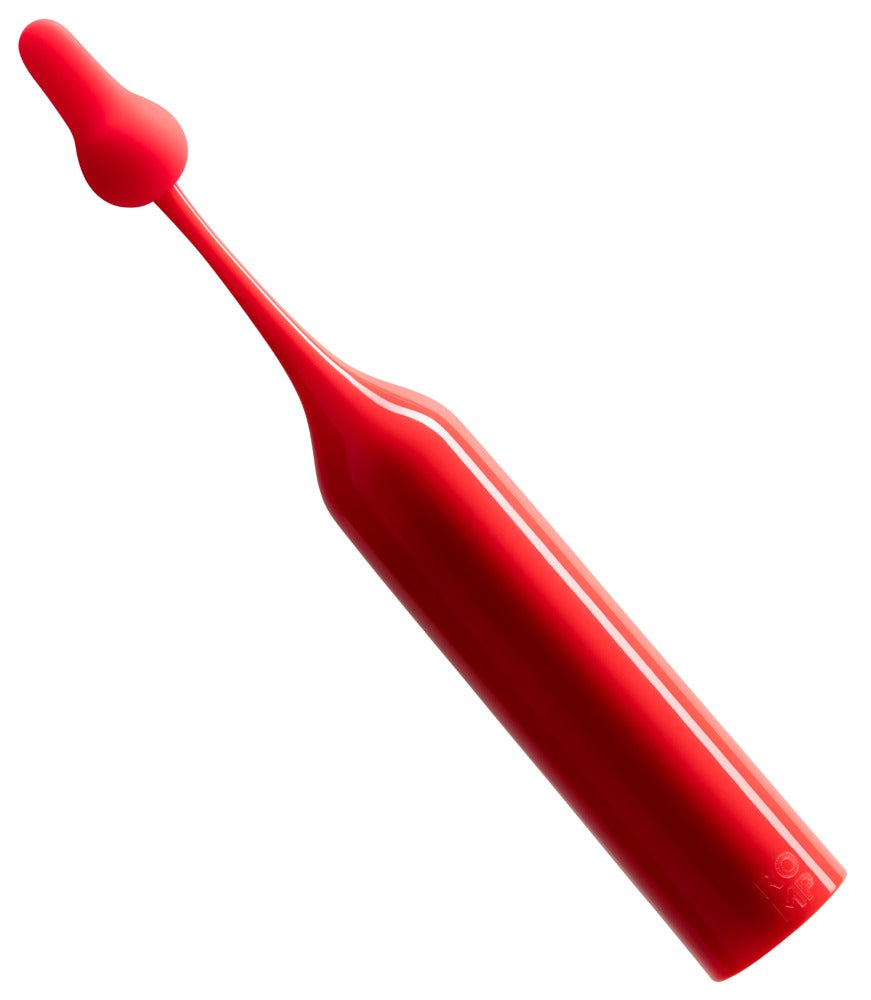 Kompakt Mini Vibrator med 2 Silikonhuvuden