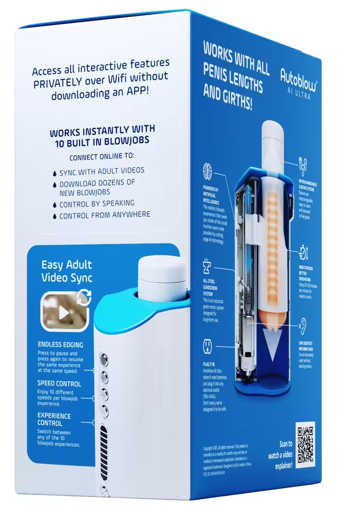 Appstyrd blowjob masturbator med AI-läge