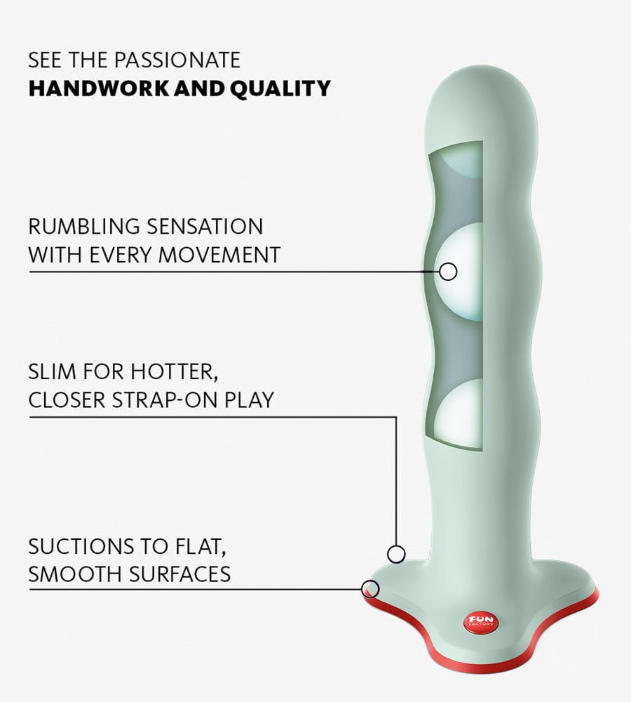 Fun Factory Bouncer Dildo Green