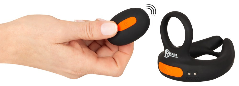 Vibrerande Scrotumstimulator Rebel