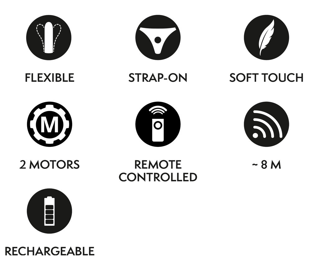 Strap-On Set vibraattorilla