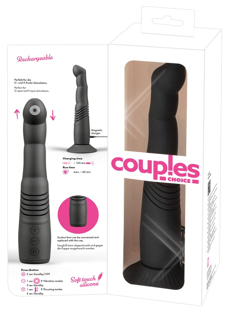 Couples Choice G & P-Spot Thrusting Vibrator