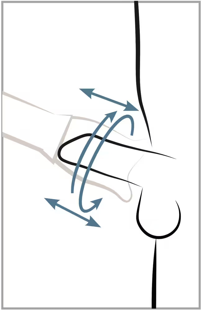 STROKER Rotating Masturbator med vibration