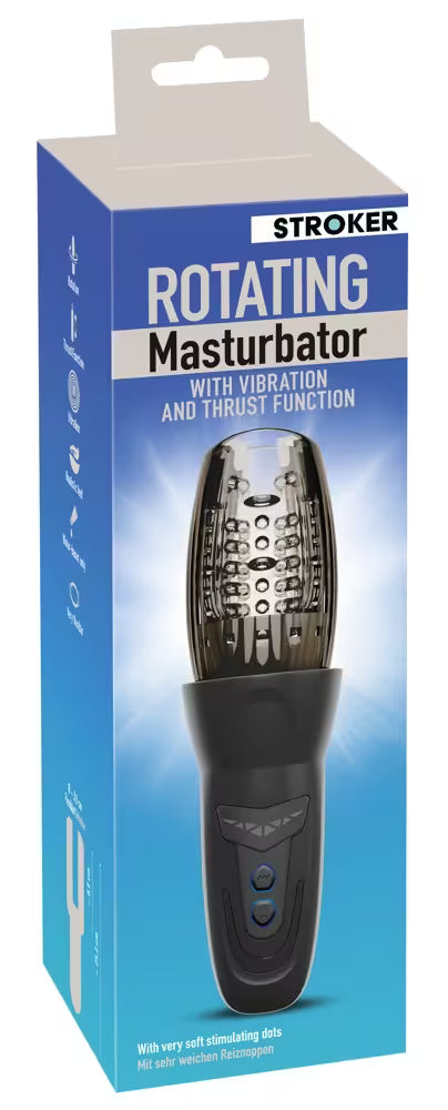 STROKER Rotating Masturbator med vibration