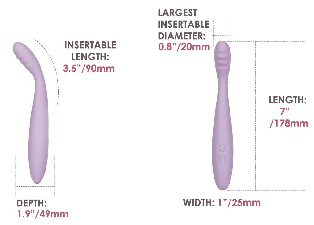 Cici 2 – Appstyrd G-punktsvibrator med Värme