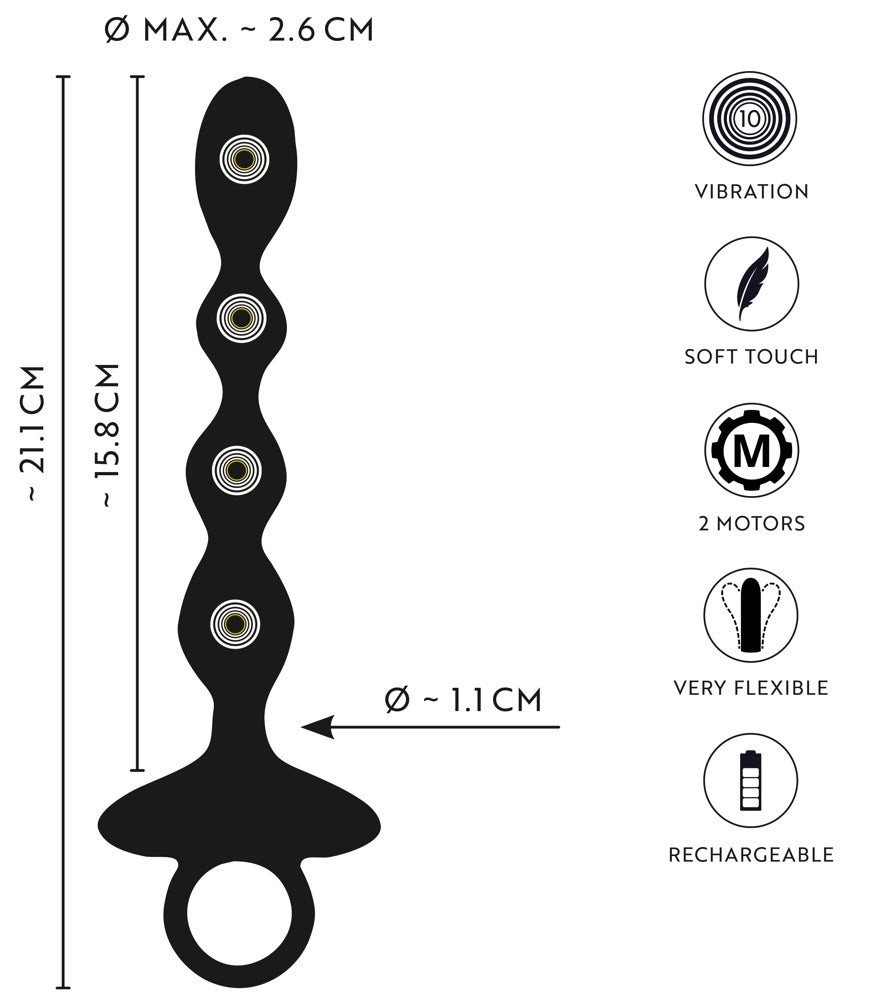 ANOS JumpVibe Flex Anal Beads