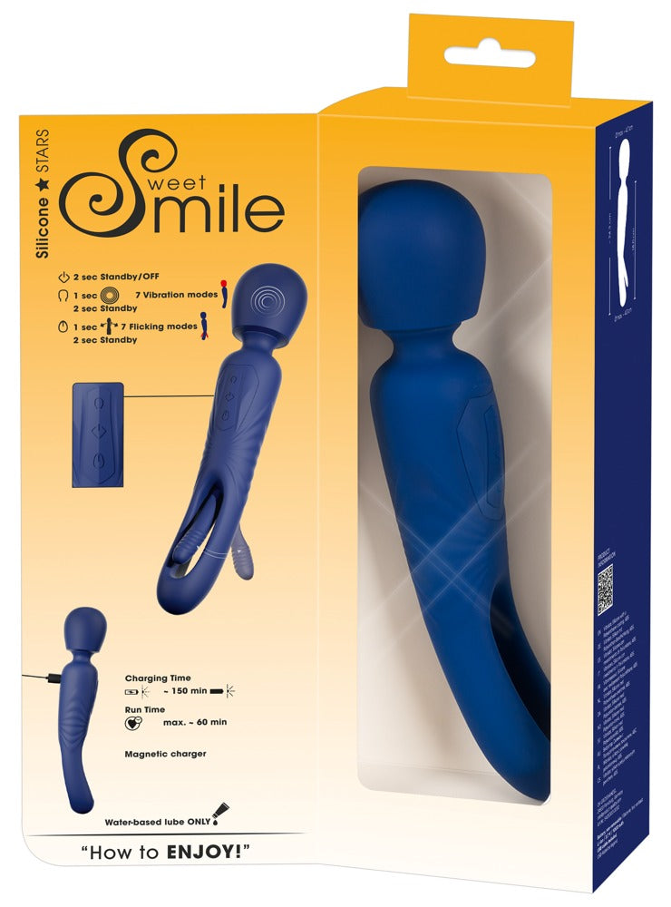 Sweet Smile Wand – Dubbelsidig Massagevibrator