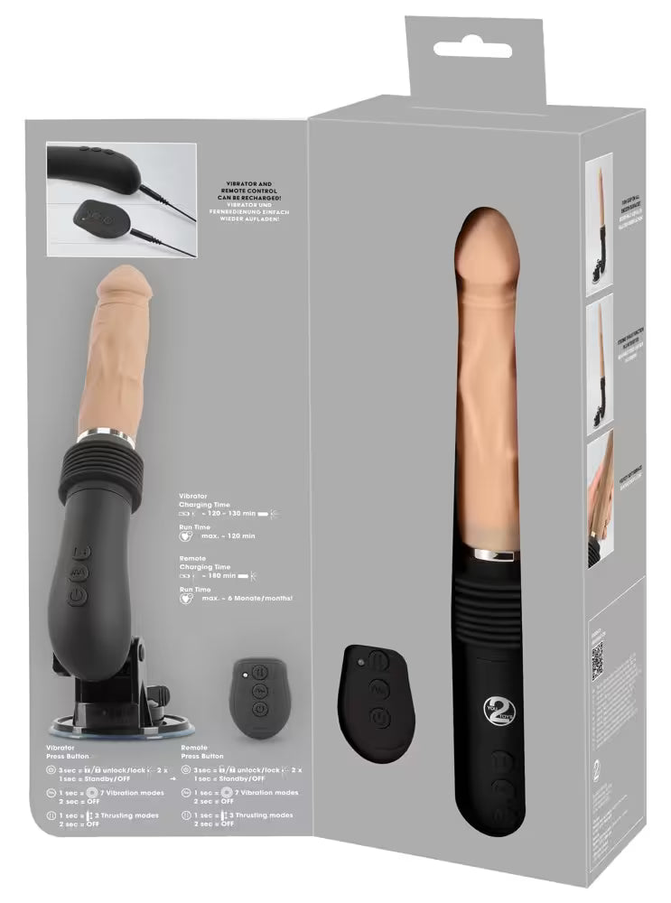 Realistisk Sexmaskin med fjärrkontroll