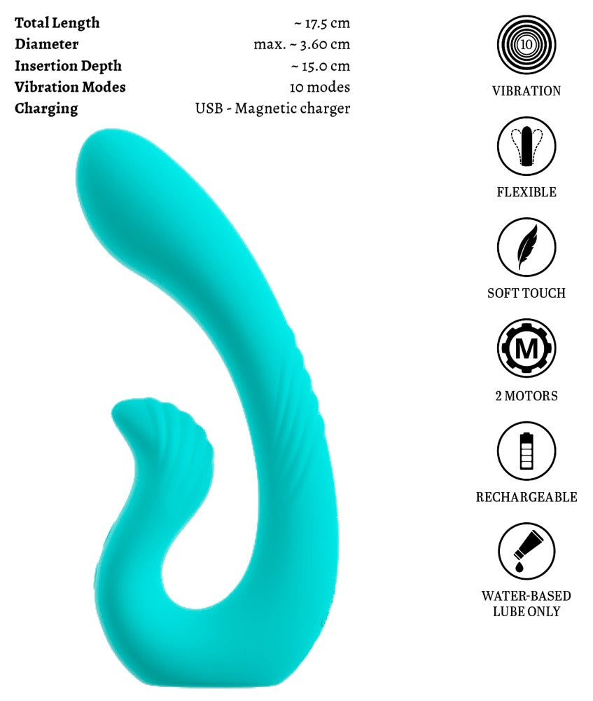 Beau Cœur NAIRA – Dual Vibrator