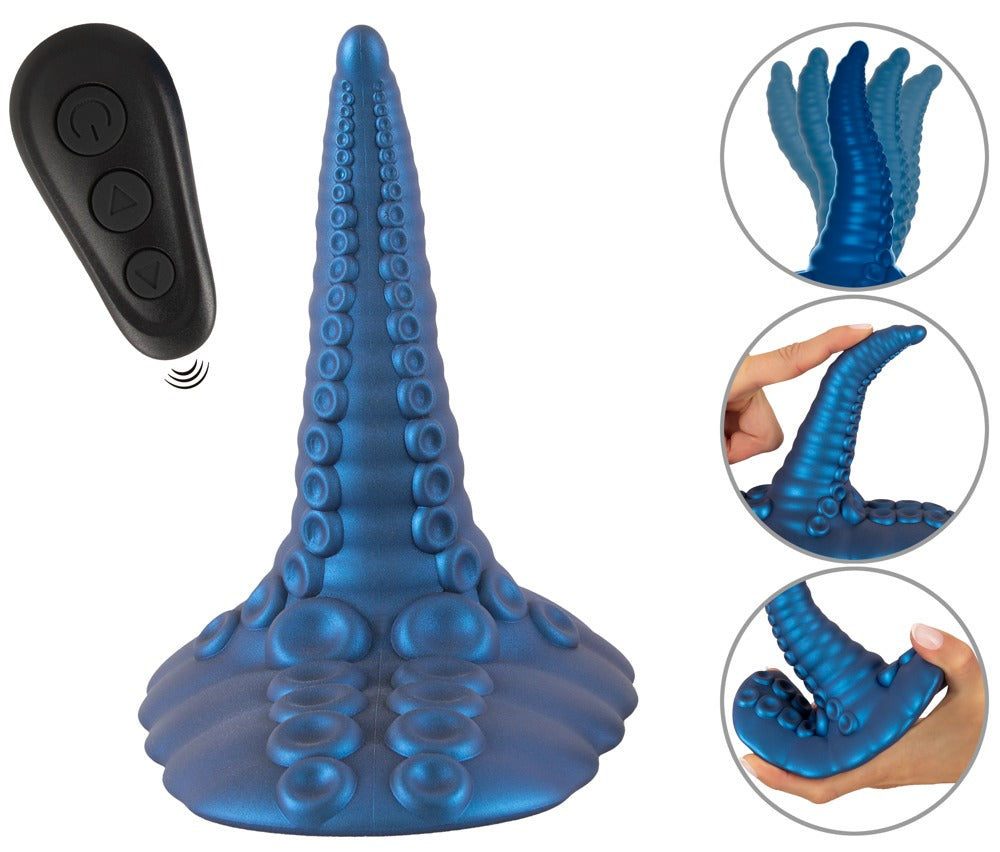 Tentakel Vibrator med Sugkopp & Fjärrkontroll
