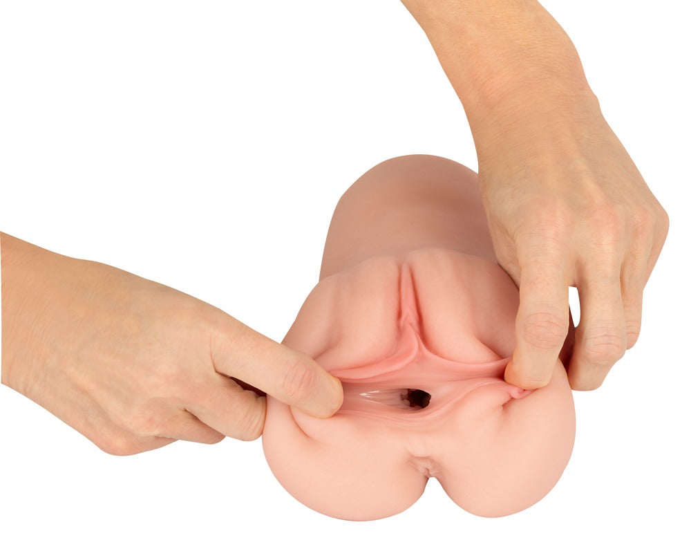 Realistisk Masturbator med Sug & Vibration