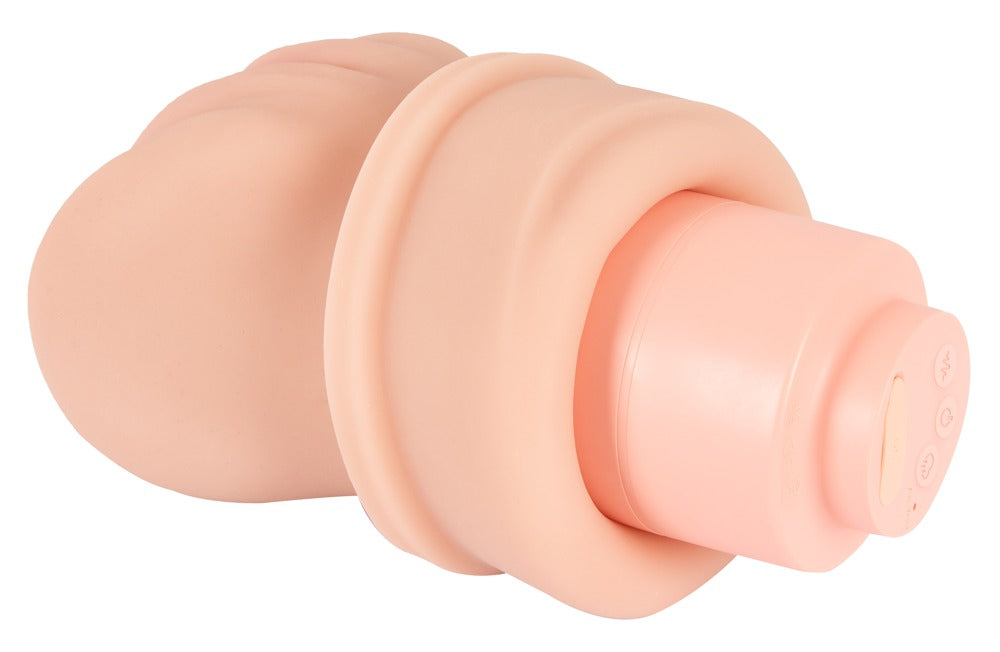 Realistisk Masturbator med Sug & Vibration