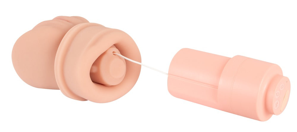 Realistisk Masturbator med Sug & Vibration